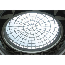 Steel Arch Truss Window Clear Glass Skylight